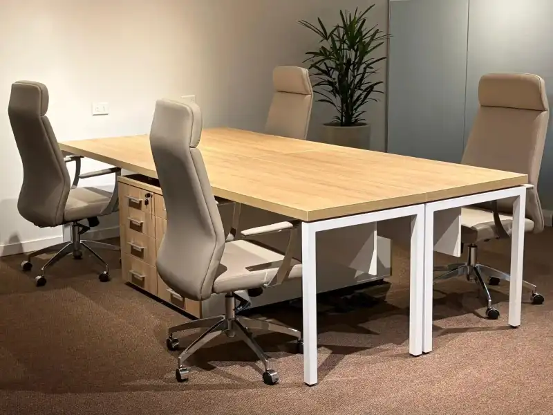 Foto del área de coworking de la oficina
