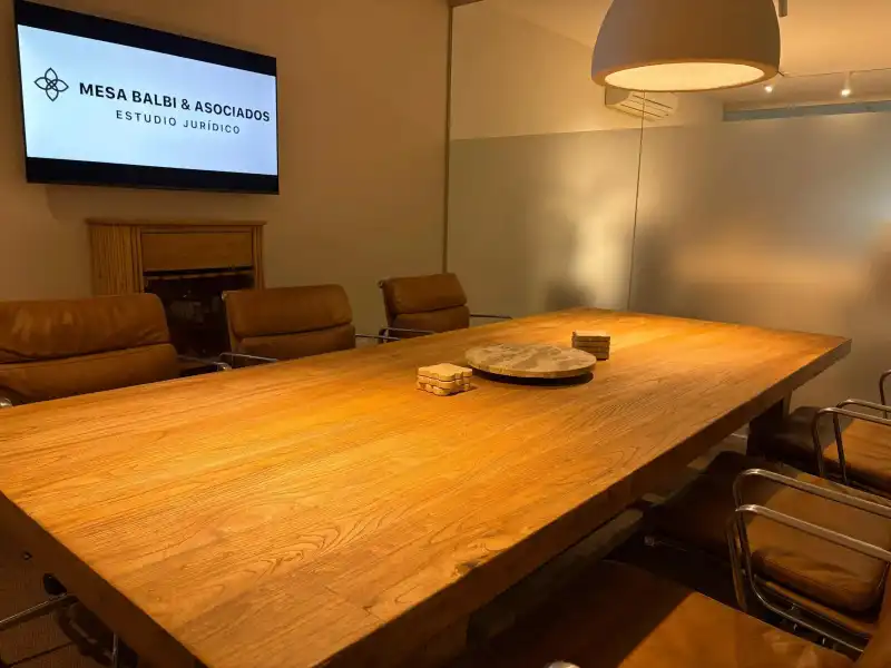 Foto de la sala de reuniones de la oficina
